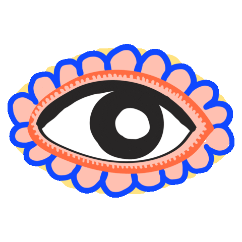 Eyes Blinking Sticker