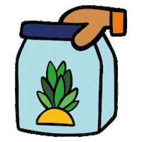 Pokawaworld poke ananas pokebowl hawai Sticker