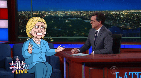 the late show with stephen colbert GIF
