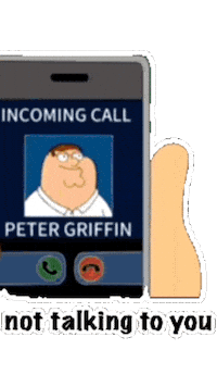 Dontcallme Callingyou Sticker