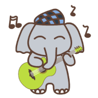 Emoji Elephant Sticker