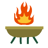 BaseCamp59 basecamp59 basecamp59mb basecamp59firepit Sticker