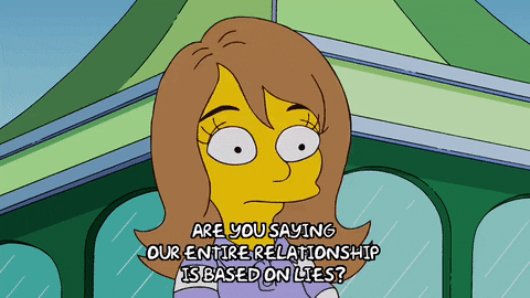 Shocked Episode 17 GIF by The Simpsons