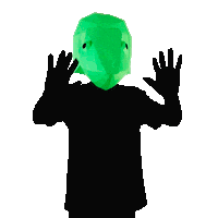 Warning Watch Out Sticker by David Kims