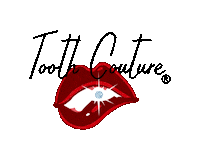toothcouture wow yes gold sparkle Sticker