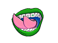 Tooth Gems Sticker by Cereal