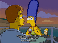 Happy Season 17 GIF by The Simpsons