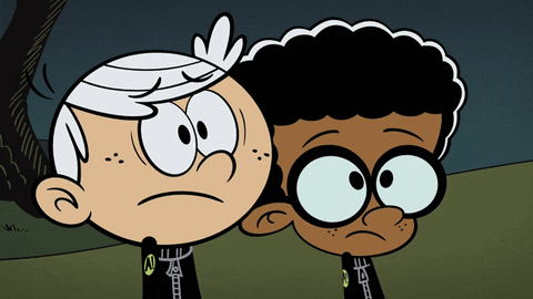 scared the loud house GIF by Nickelodeon