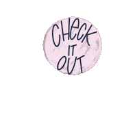 PenStatements look arrow check check it out Sticker