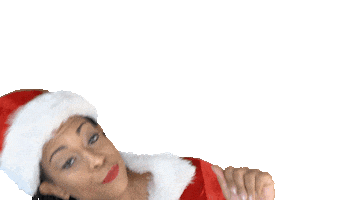 ComedianHollyLogan christmas merry christmas santa holidays Sticker