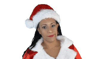 ComedianHollyLogan christmas merry christmas santa holidays Sticker