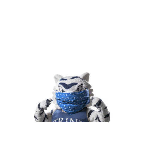 trineadmission giphygifmaker mask mascot storm Sticker