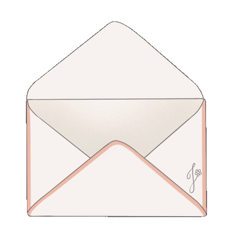 Jessicartcustom fleurs enveloppe jessicart jessicartcustom Sticker