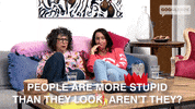 Watching Tv People Are Stupid GIF by Gogglebox Australia