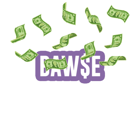 thebawse make it rain bawse courtney adeleye the mane choice Sticker