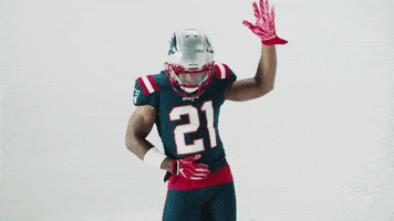Happy Adrian Phillips GIF by New England Patriots