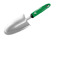 fashionkitchen gardening shovel Sticker