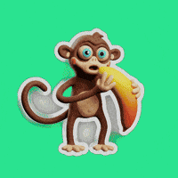 Hungry Monkey GIF