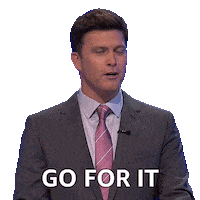 Colin Jost Sticker by Jeopardy!
