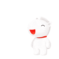 Happy Jump Sticker by JD.ID Official