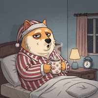 Tired Shiba Inu GIF by Doge Pound