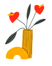 Food Plants Sticker by Stephanie DeAngelis