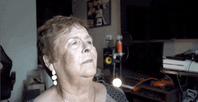 Nana Shrug GIF by Shari Marie