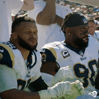 Aaron Donald Dance GIF by Los Angeles Rams
