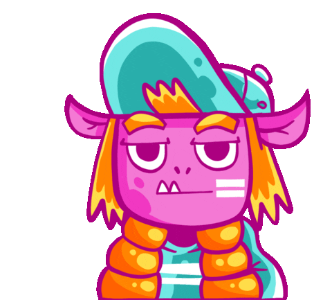 Character Thumbs Up Sticker by M I A O