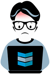 Disappointed Sticker by STACKED MARKETER