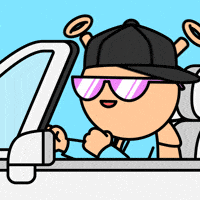 Driving 50 Cent GIF by Quirkies