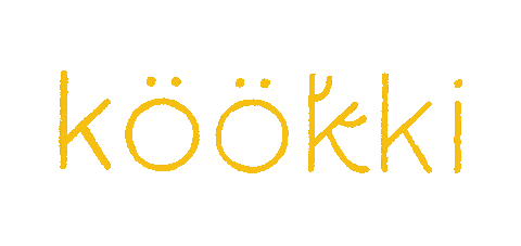 JuttaLuukkonenDesign logo kookki artbyjutta juttaluukkonendesign Sticker