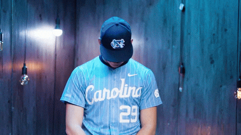 University Of North Carolina Baseball GIF by UNC Tar Heels
