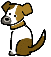 Dog Miro Sticker