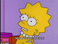 Shocked Season 4 GIF by The Simpsons