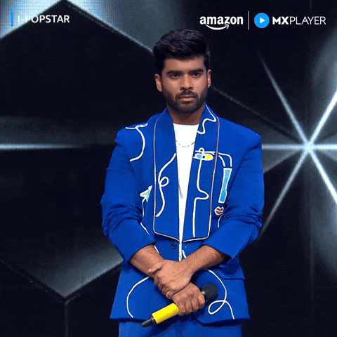 Reaction Gif Blinking GIF by Amazon MX Player