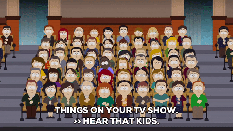 talk show applause GIF by South Park 