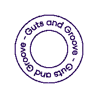 GutsandGroove sticker gutsandgroove guts and groove sticker guts and groove Sticker