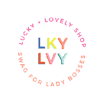 Luckyandlovelyshop Sticker by Lucky + Lovely