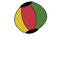 playa pelota Sticker by Lowi