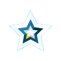 Star Sparkle Sticker by OSKU ry