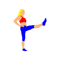 Fitness Workout Sticker