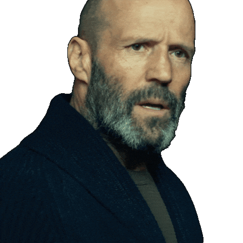 You Are Important Jason Statham Sticker by Black Bear Pics