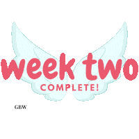 Week 2 Fitness Sticker by giorgia.bw