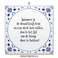 Humor Nl Sticker by Tegelspreuken.nl