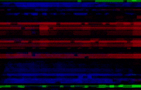 michaelpaulukonis glitch blue red green GIF