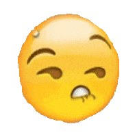 Lip Bite Sticker by imoji