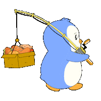 Happy Penguin Sticker by Pudgy Penguins