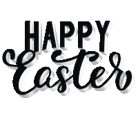 Happy Easter Frohe Ostern Sticker