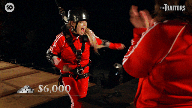 Yaya Dancing GIF by The Traitors Australia